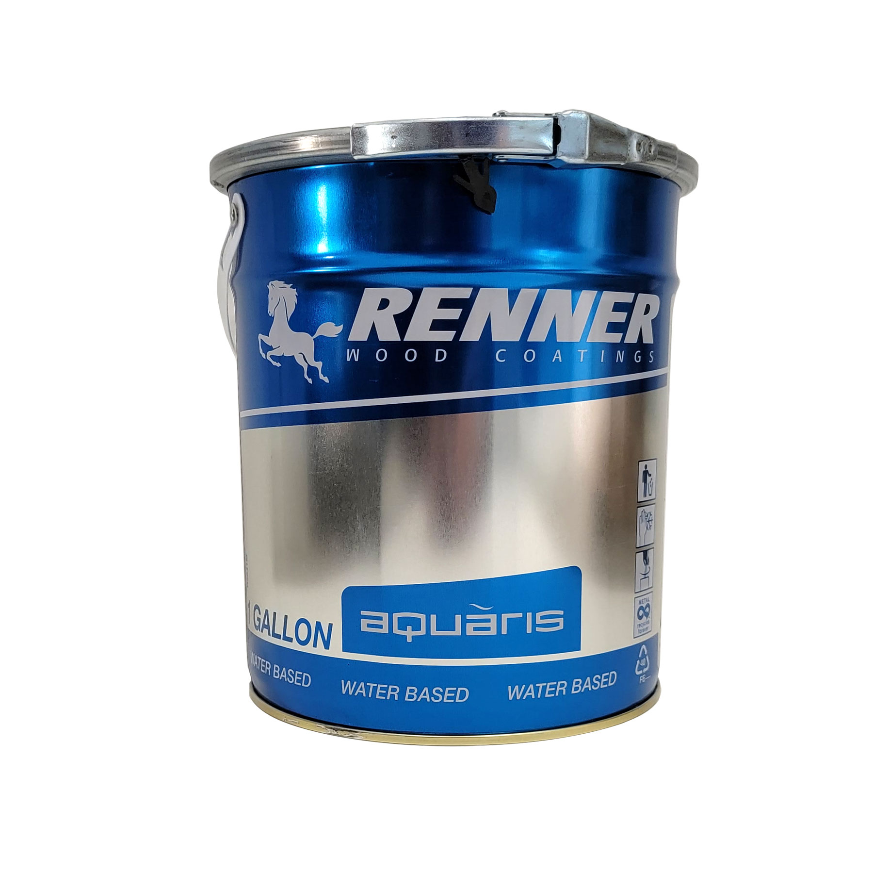 RENNER 1496 BLUE WATER BASED STAIN COLORANT. 1 GALLON Timberlane
