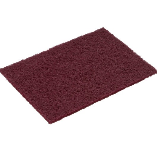 SURFPREP 3" X 4" MAROON NONWOVEN FLOCKED BACKING. 25 PACK Timberlane